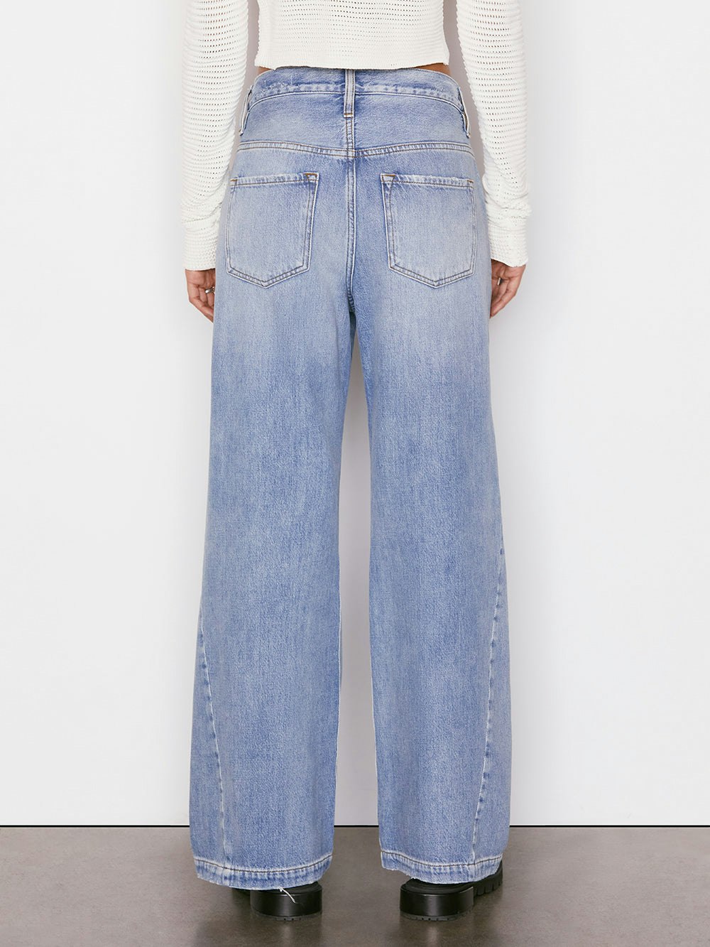 jeans back view